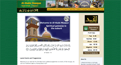 Desktop Screenshot of alhuda.sg