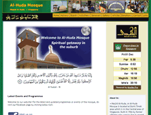 Tablet Screenshot of alhuda.sg